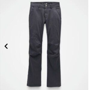 PRANA Halle Convertible Coal Grey/Gray Roll-up Pants 12 SHORT